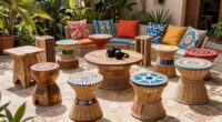 top boho outdoor side tables