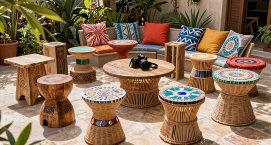 top boho outdoor side tables