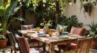 top boho patio dining sets