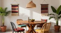 top boho round dining tables