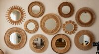 top boho round mirrors