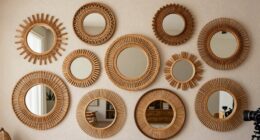 top boho round mirrors