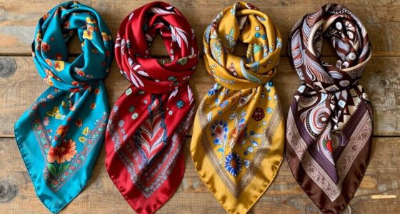 top boho silk scarves