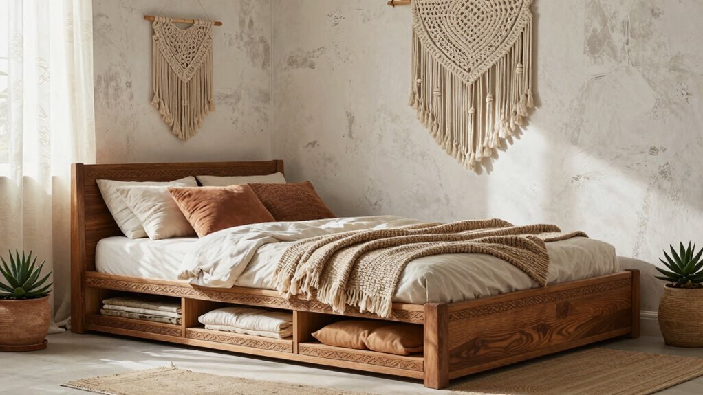 top boho storage bed picks