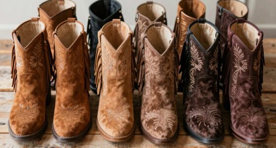 top boho suede boots