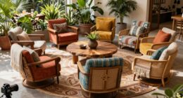 top boho swivel chairs