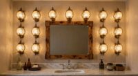 top boho vanity lighting