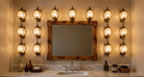 top boho vanity lighting