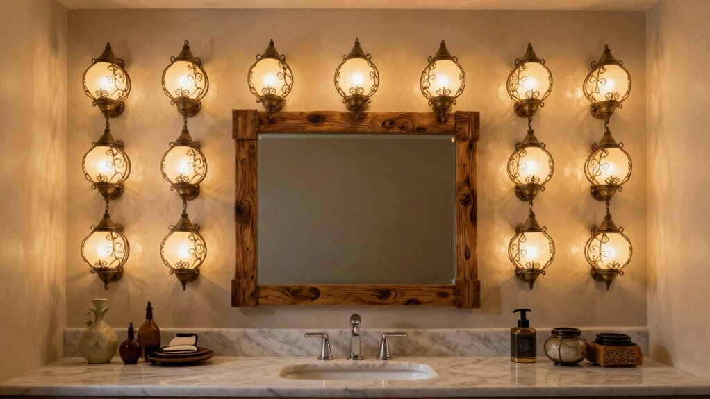 top boho vanity lighting