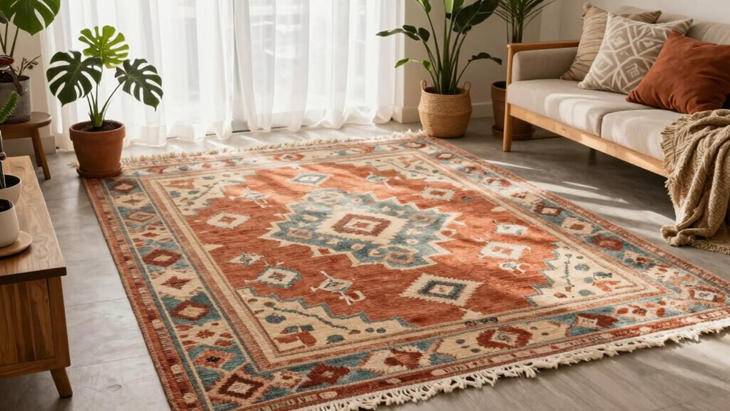top boho washable rugs
