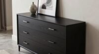 top console tables with drawers