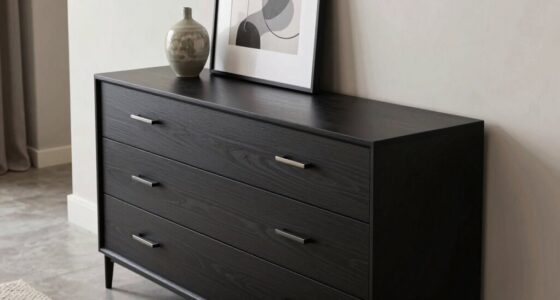 top console tables with drawers