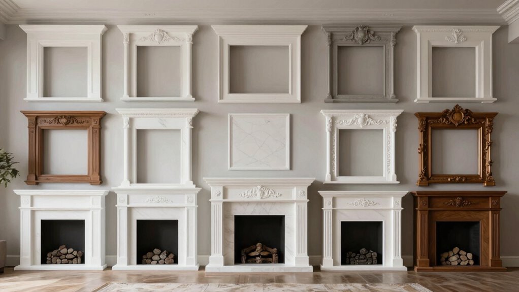 top faux mantel designs