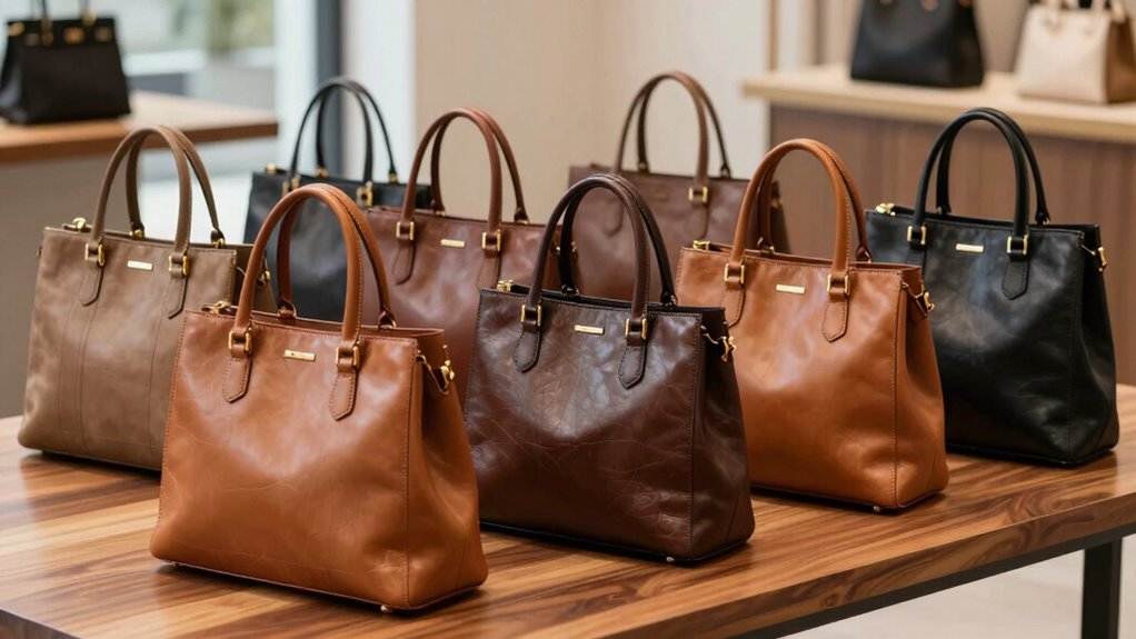 top leather totes for work