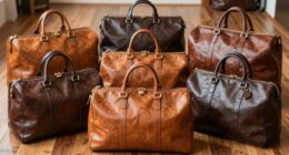 top leather travel bags