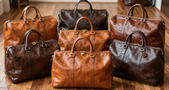 top leather travel bags