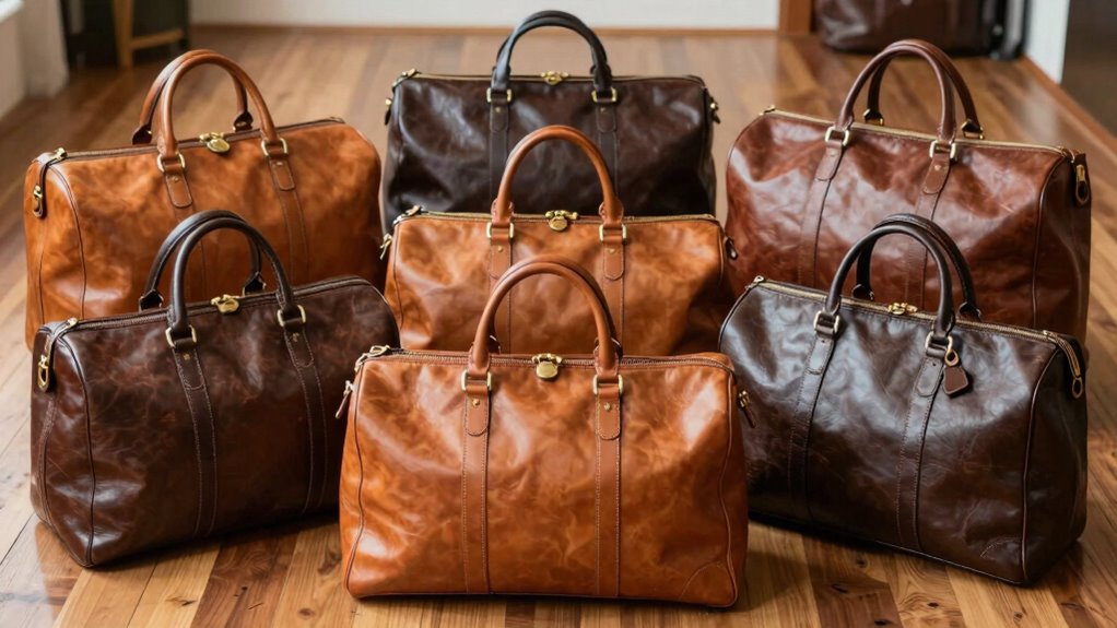 top leather travel bags