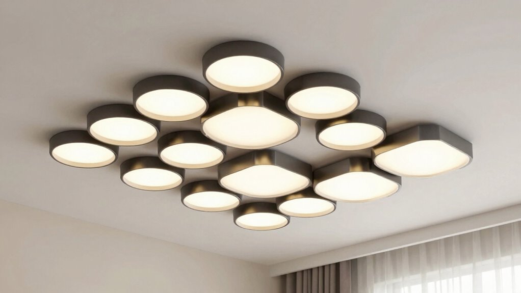 top modern ceiling light fixtures