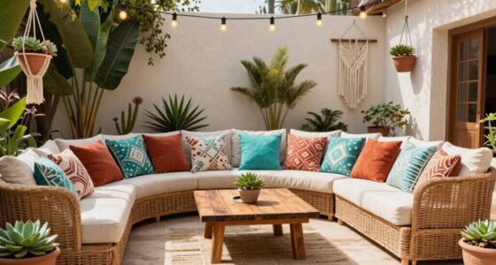 top outdoor boho sectionals