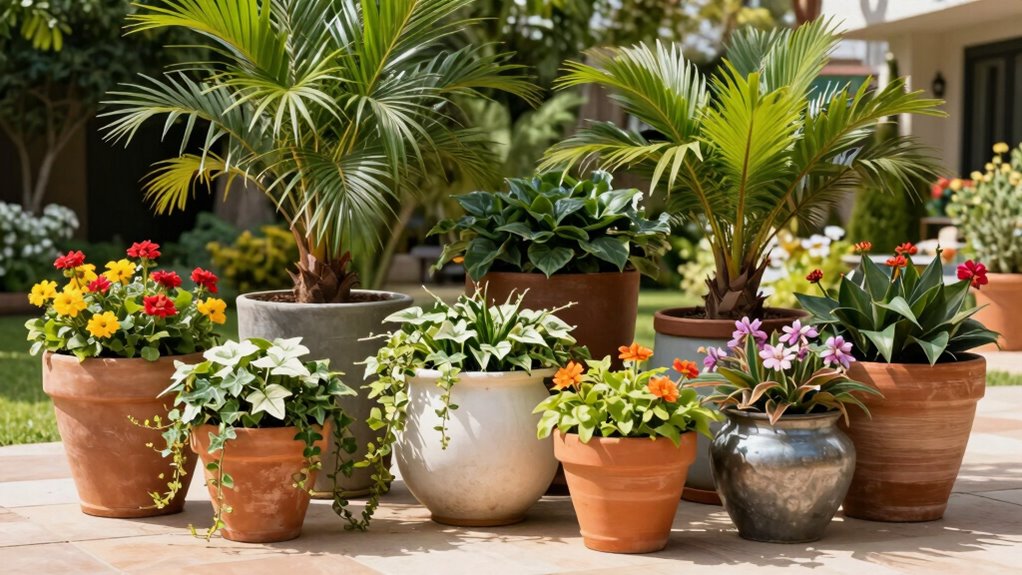 top outdoor large planters