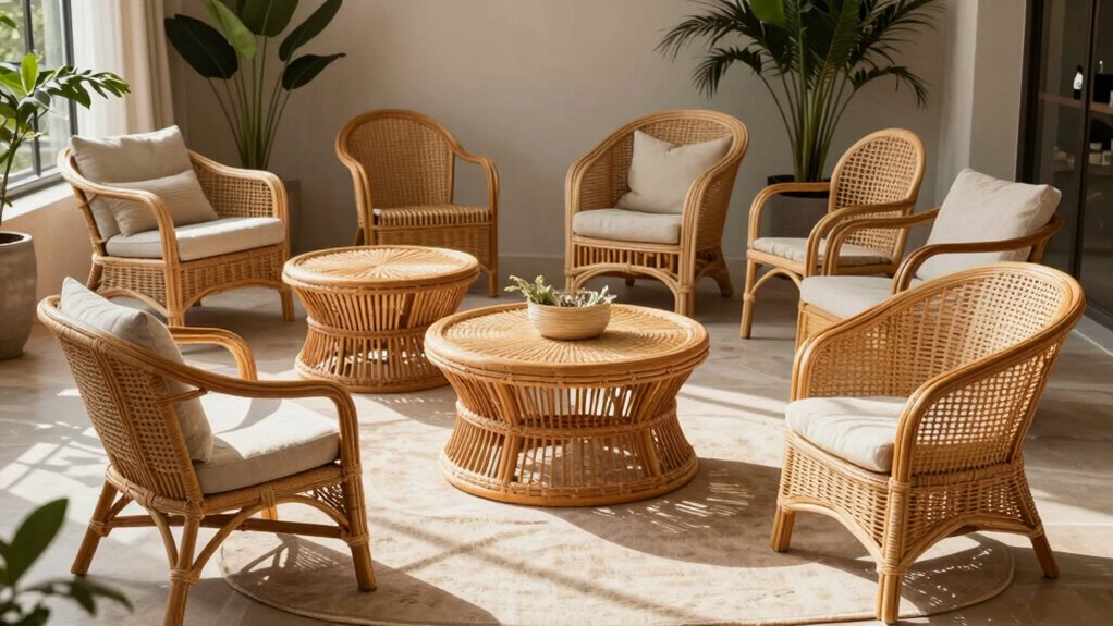 top rattan boho chairs