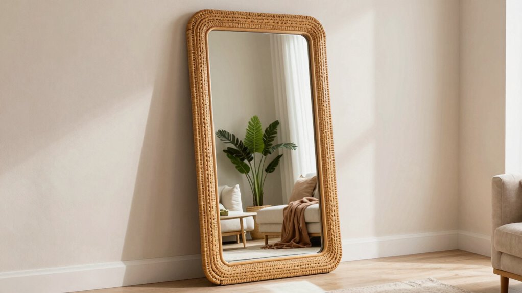 top rattan mirror selections