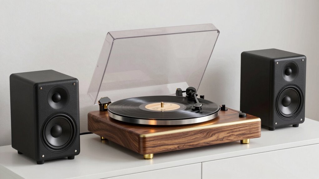 top record players with speakers