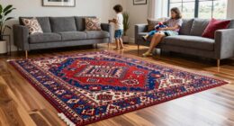 top rugs for busy homes