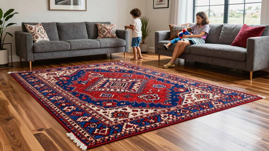 top rugs for busy homes