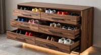 top shoe cabinet designs