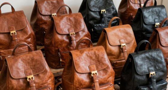top women s leather backpack picks