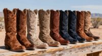 top women s suede cowboy boots