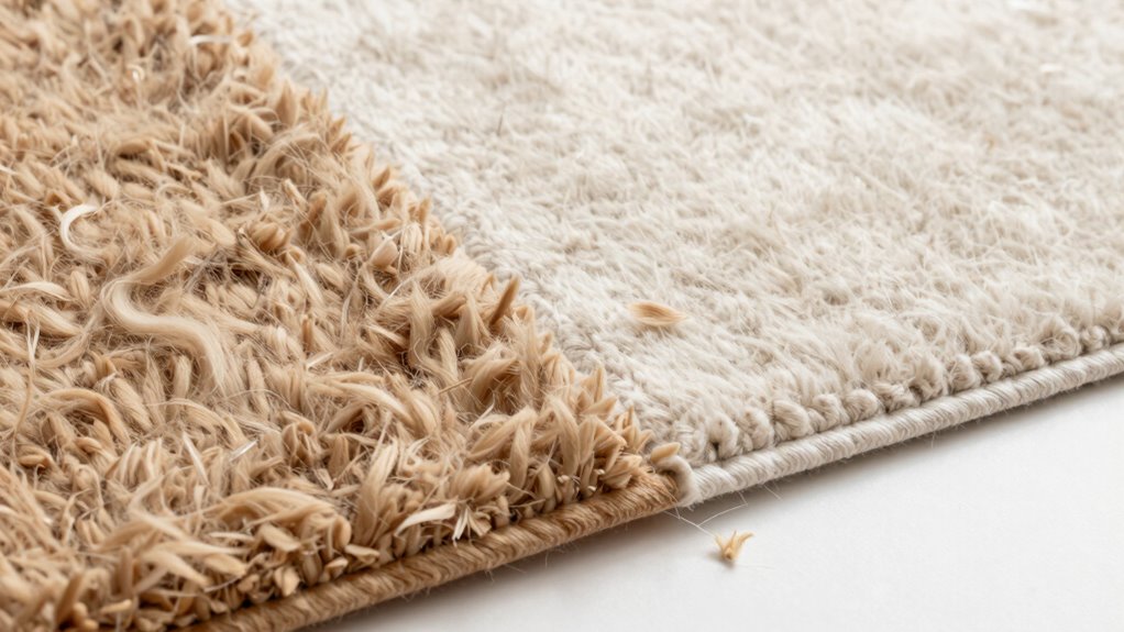wool vs synthetic rug choices