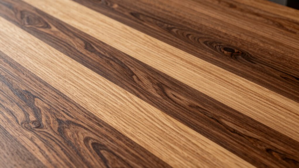 achieving intentional mixed wood tones