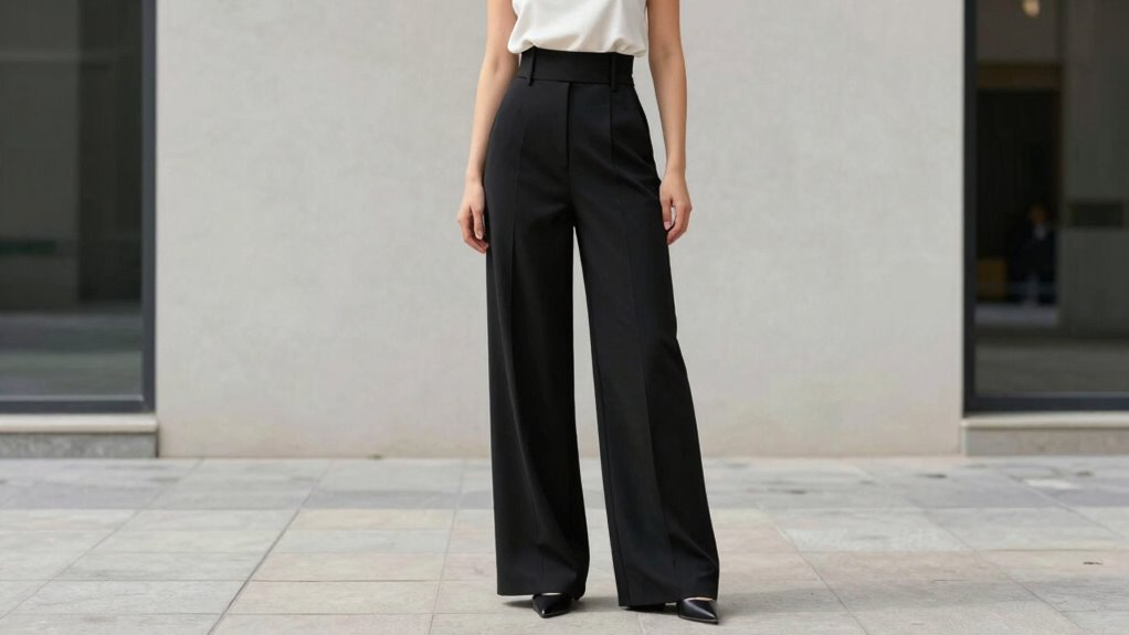 balance high waisted fitted styling