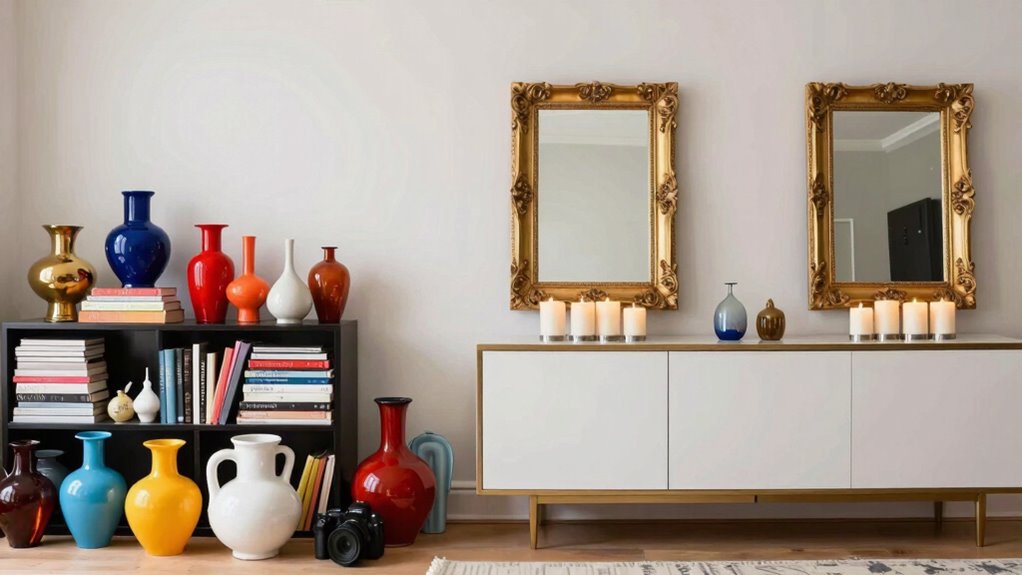 balance in decorative arrangement