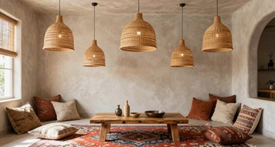 balanced boho interior design