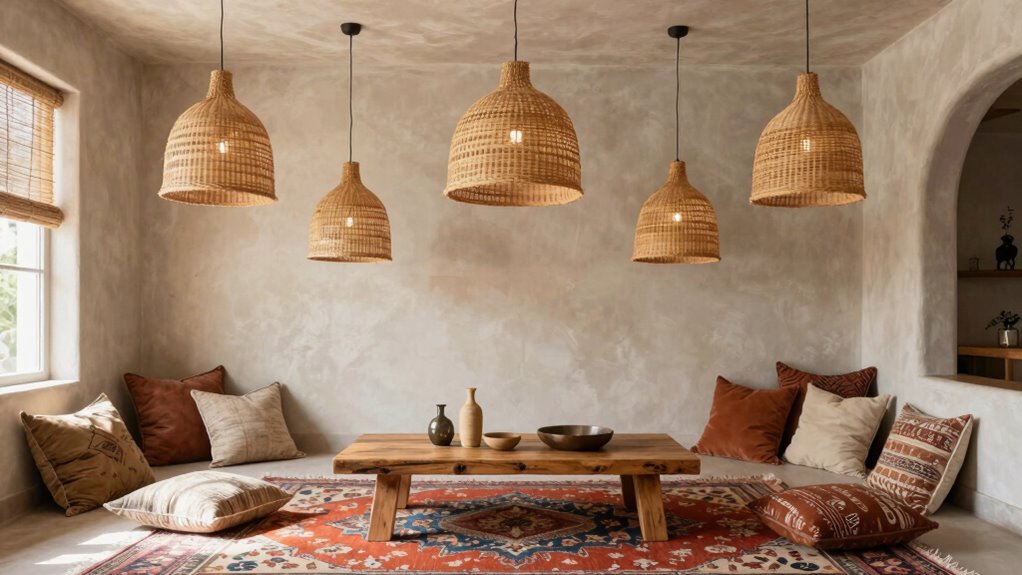 balanced boho interior design