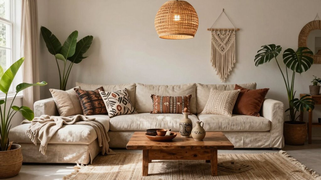 balanced cozy boho elegance