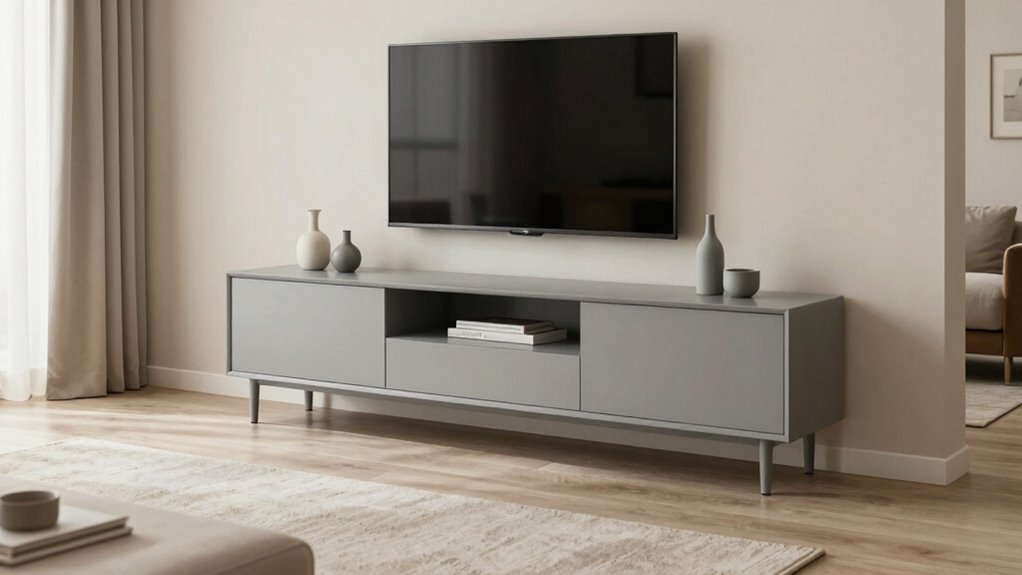 balanced space saving media furniture