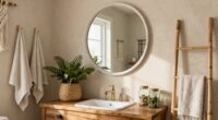 boho bathroom decor update