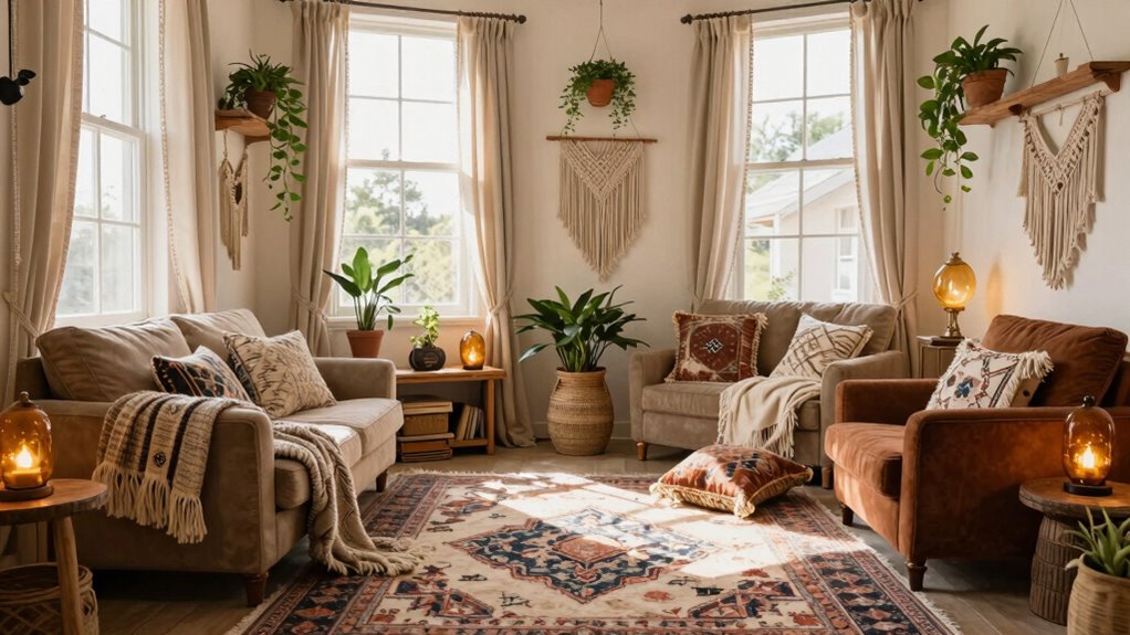 boho cozy open spaces