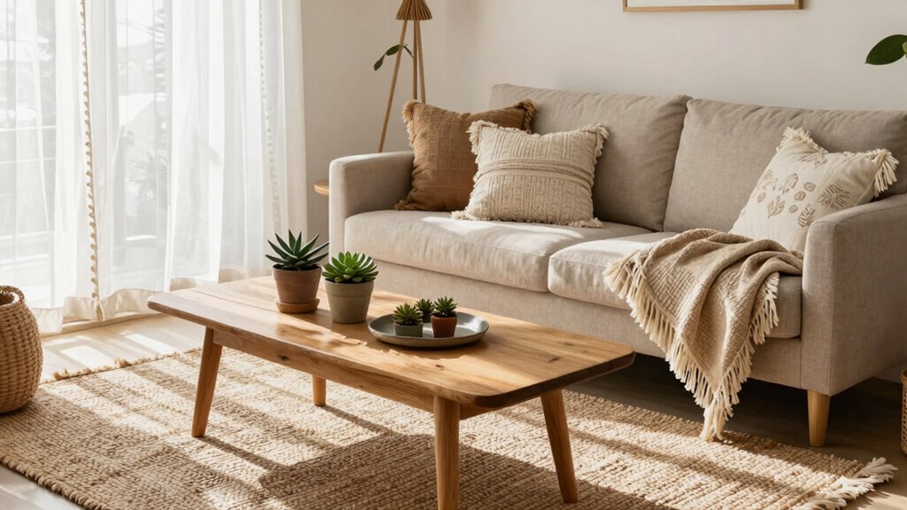 boho decor low maintenance