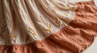 boho dress detail design