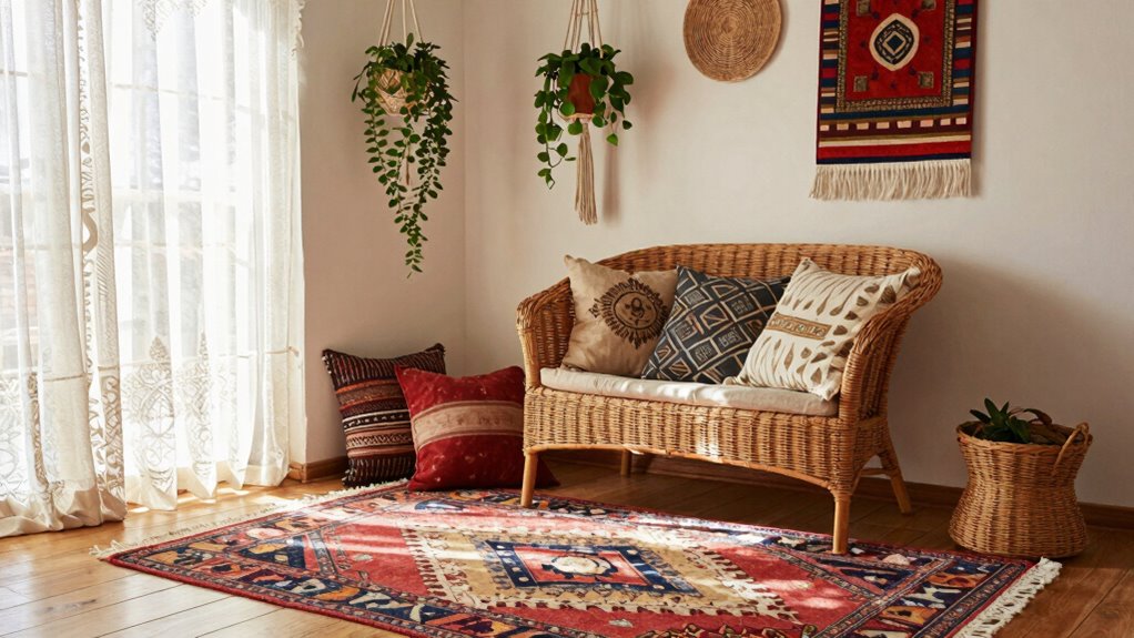 boho rental decorating tips