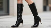 boot shape influences overall silhouette