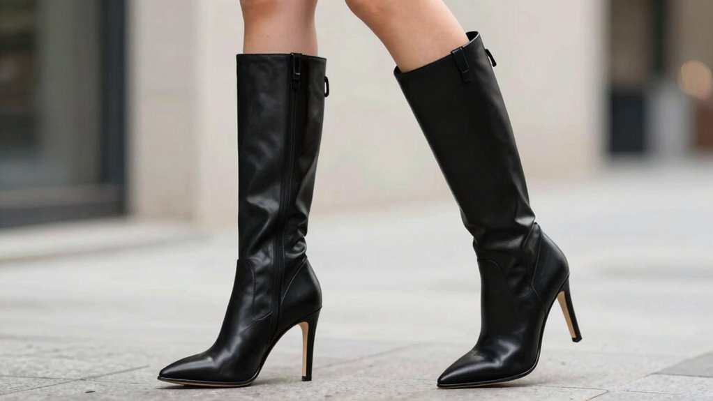 boot shape influences overall silhouette
