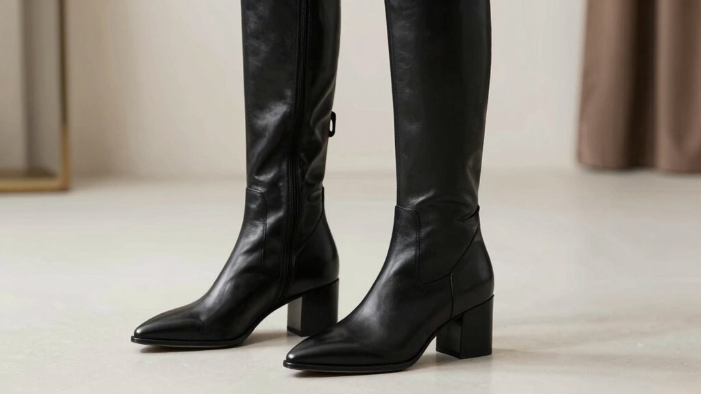 boot shape influences silhouette