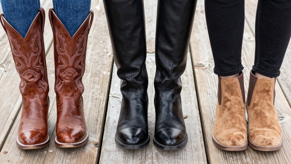 boot styles convey messages