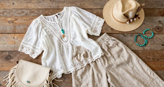 casual boho white style